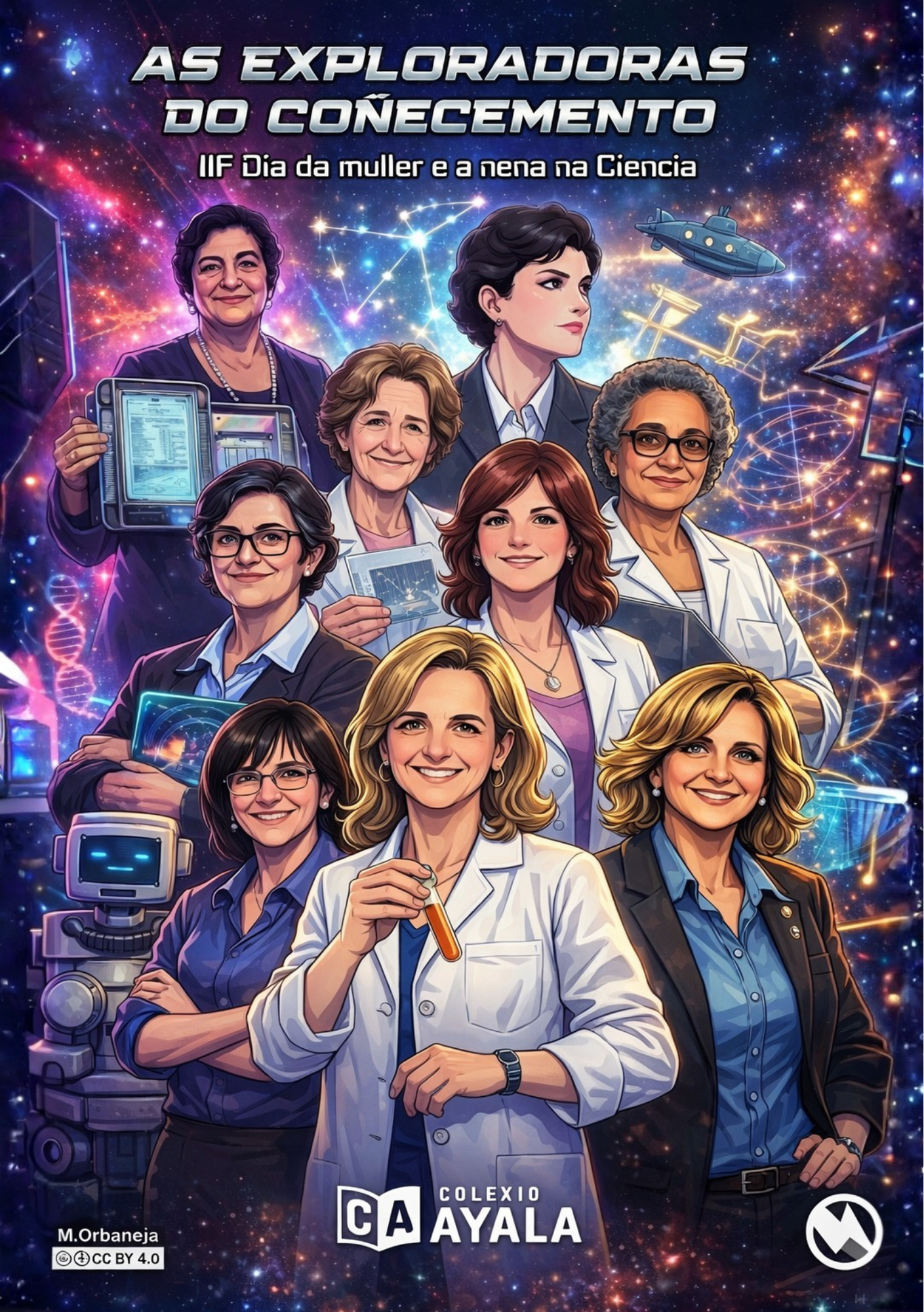 As Exploradoras do Coñecemento: 11F para crear referentes (e ganas de ciencia)